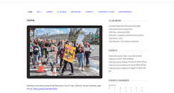 Desktop Screenshot of demclubvista.org